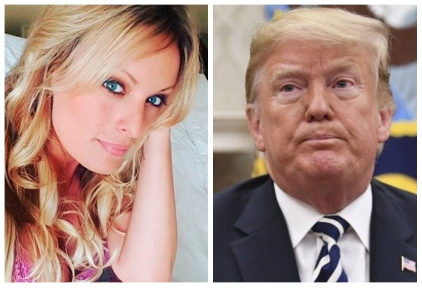 Stormy y Trump