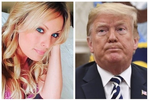 Stormy y Trump