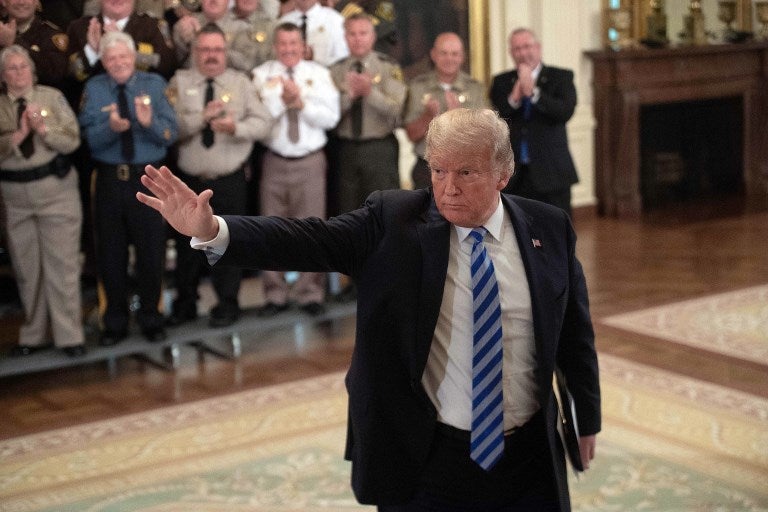 Donald Trump en la Casa Blanca
