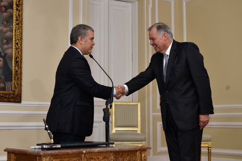 Iván Duque y Alejandro Ordóñez