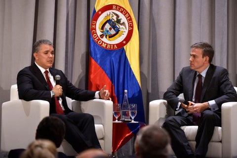Presidente Iván Duque, en Nueva York