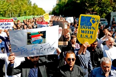 Irán protestas Estados Unidos