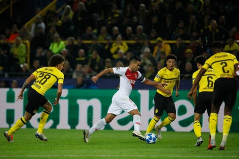 El colombiano Falcao García jugó los 90 minutos e la derrota de su equipo ante los alemanes.