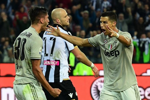 Cristiano en la Juventus
