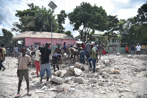 Terremoto sismo Haití