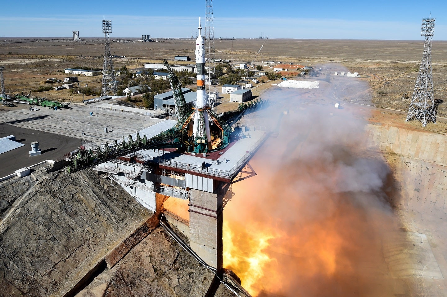cohete ruso Soyuz