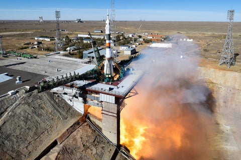 cohete ruso Soyuz