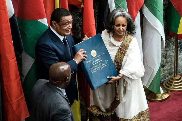Sahle work Zewde presidenta de Etiopía