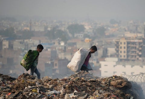 Contaminación niños