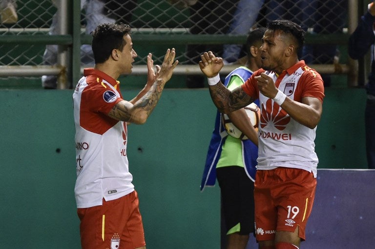 Deportivo Cali vs Santa Fe por Sudamericana