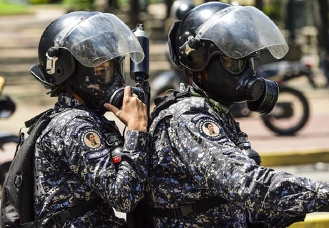 Policía venezolana