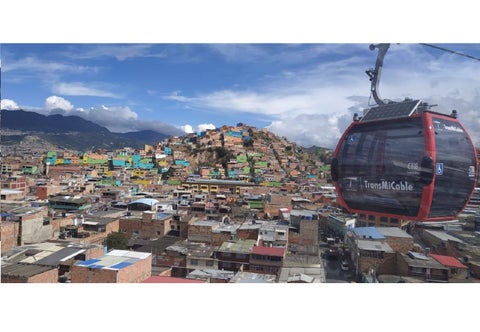 Transmicable de Ciudad Bolívar en funcionamiento