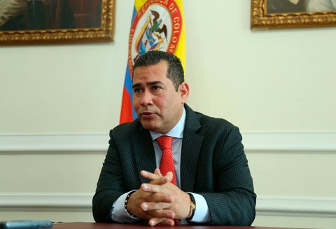 Alejandro Carlos Chacón, presidente de la Cámara de Representantes