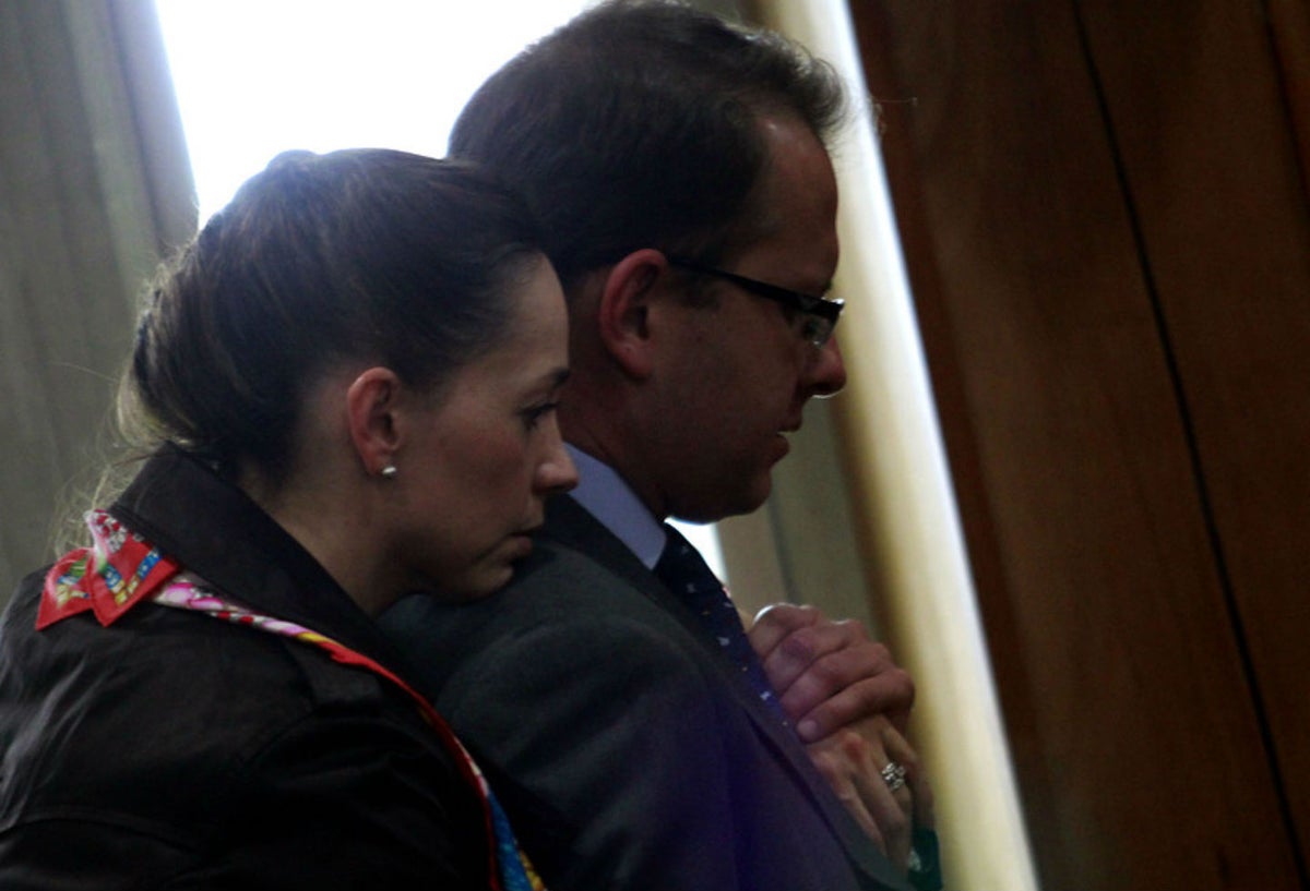 Catalina Serrano y Andrés Felipe Arias