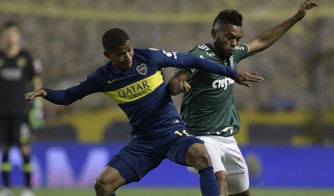 Wilmar Barrios y Miguel Borja en Copa Libertadores