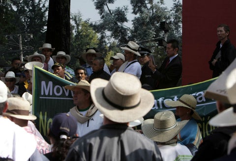 Protesta de cafeteros