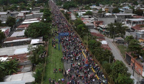 Caravana de hondureños