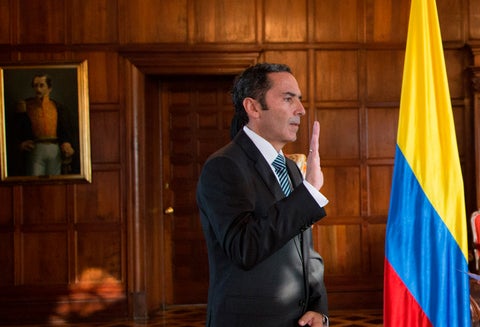 Carlos Manuel Pulido, embajador de Colombia en Guatemala