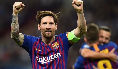 Lionel Messi, delantero del FC Barcelona