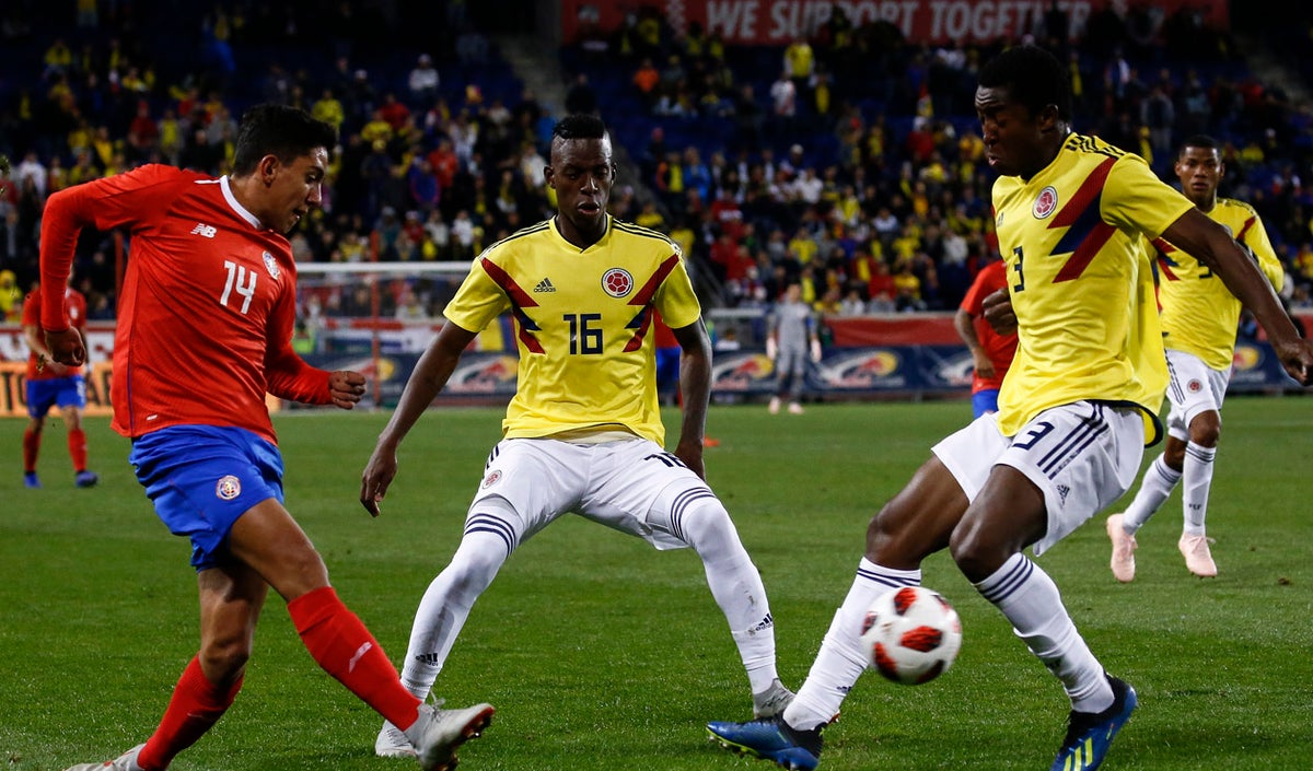 Selección Colombia vs Costa Rica