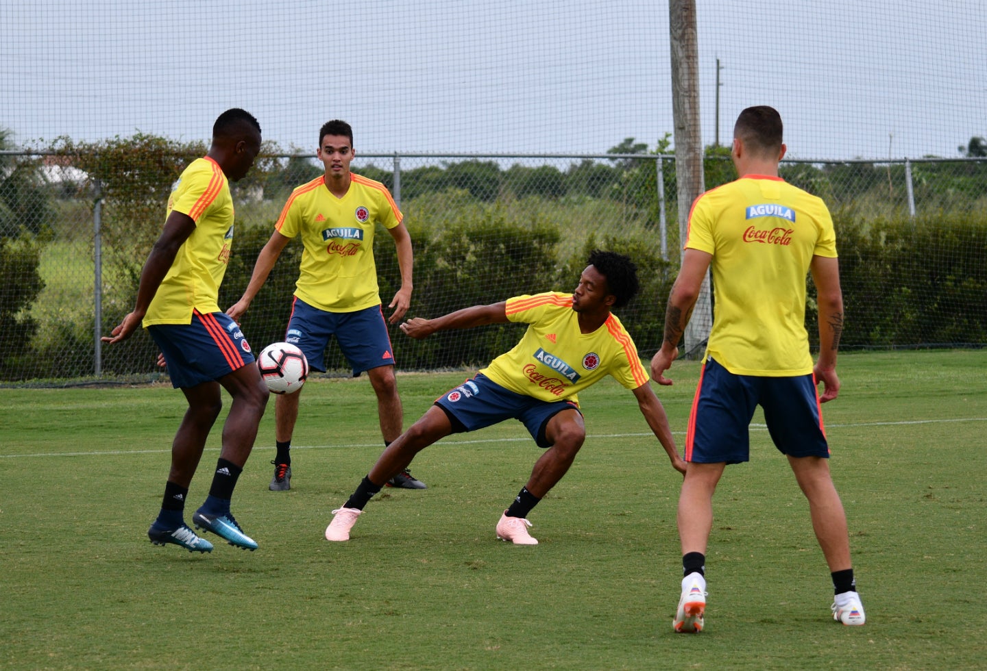 Selección Colombia en Tampa preparando el amistoso ante Estados Unidos