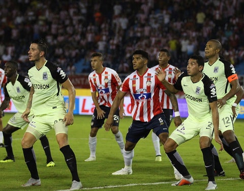Junior vs Atlético Nacional en la Copa Águila