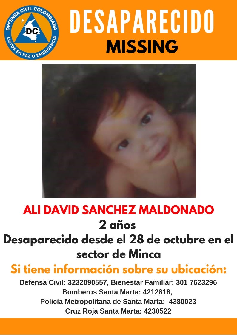 Nuevo caso de menor desaparecido en Santa Marta