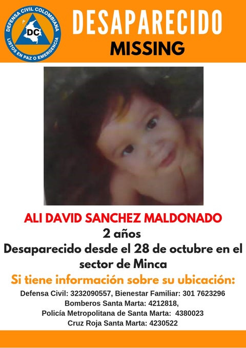 Nuevo caso de menor desaparecido en Santa Marta
