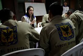 Detenidos cárcel distrital de Bogotá