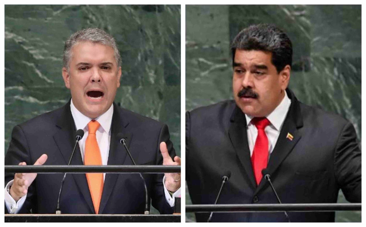 Iván Duque y Nicolás Maduro, ahora en constantes enfrentamientos