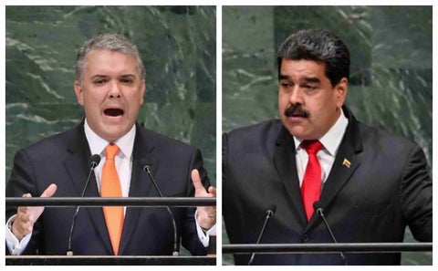 Iván Duque y Nicolás Maduro, ahora en constantes enfrentamientos