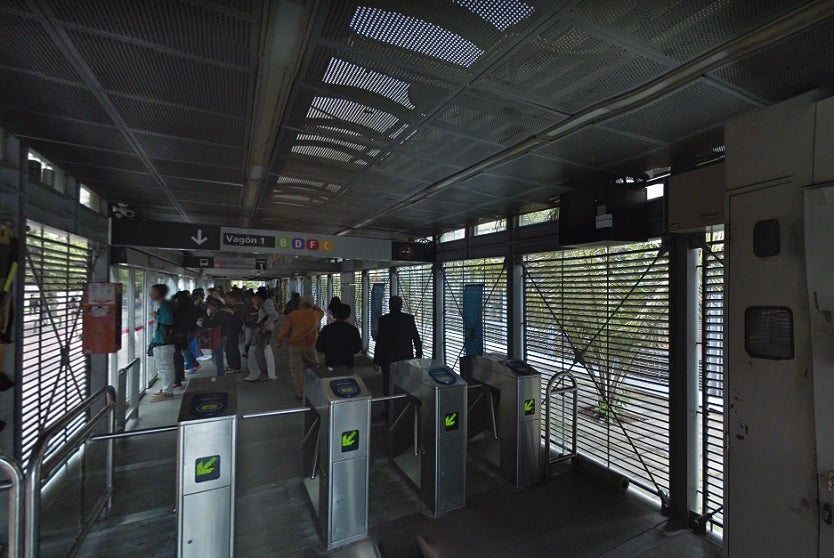 Estación de Transmilenio de Las Aguas