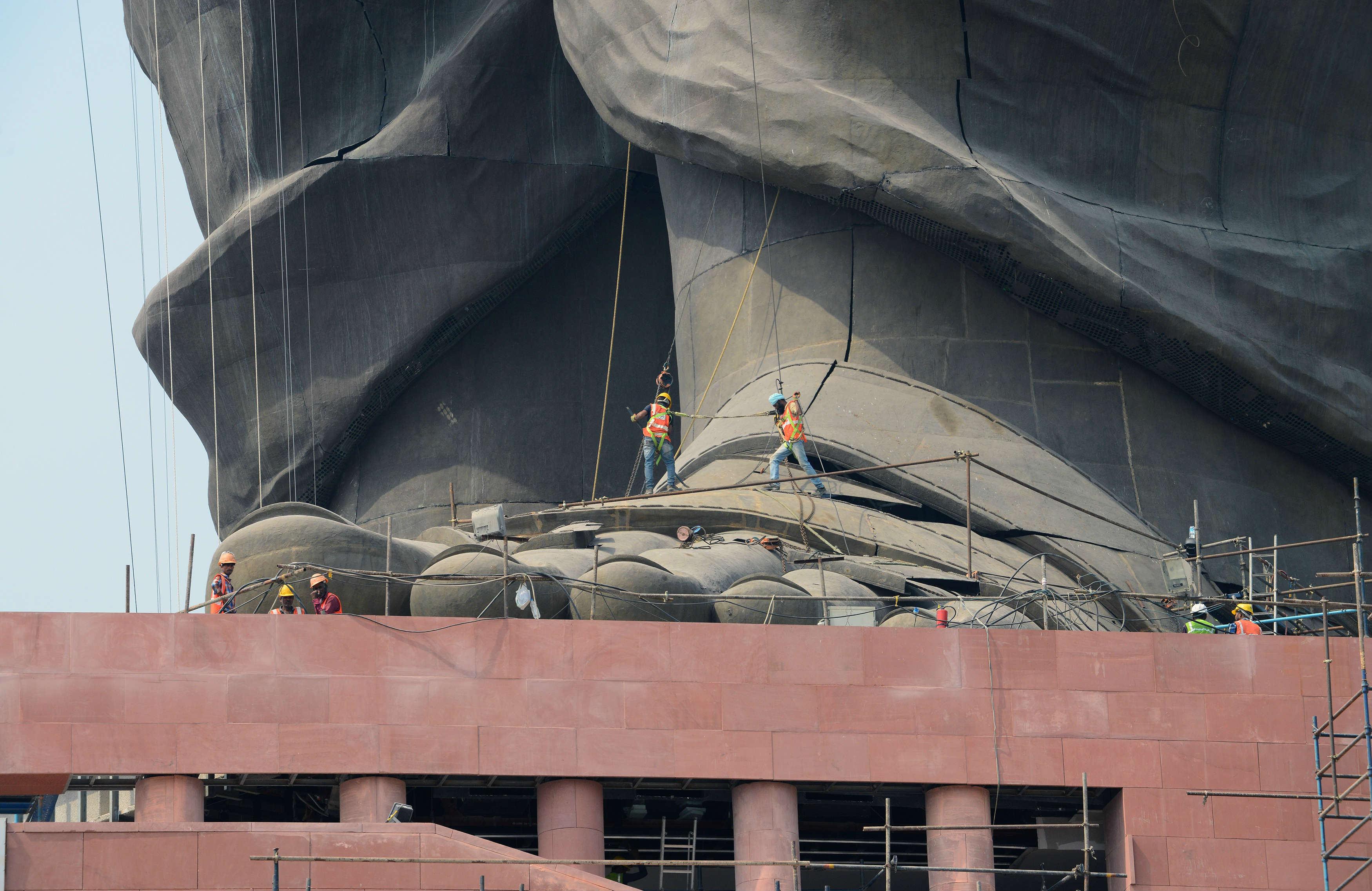 [Galería] La estatua más alta del mundo, construida en India, en