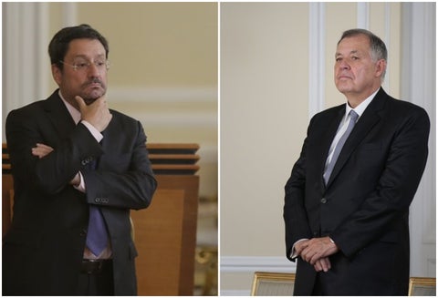 Francisco Santos y Alejandro Ordóñez, embajadores de Colombia en Washington