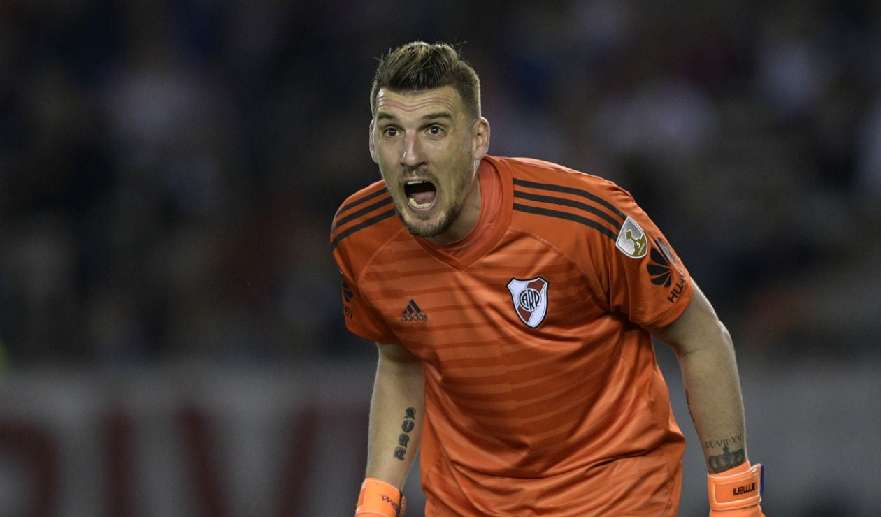 Franco Armani, arquero argentino