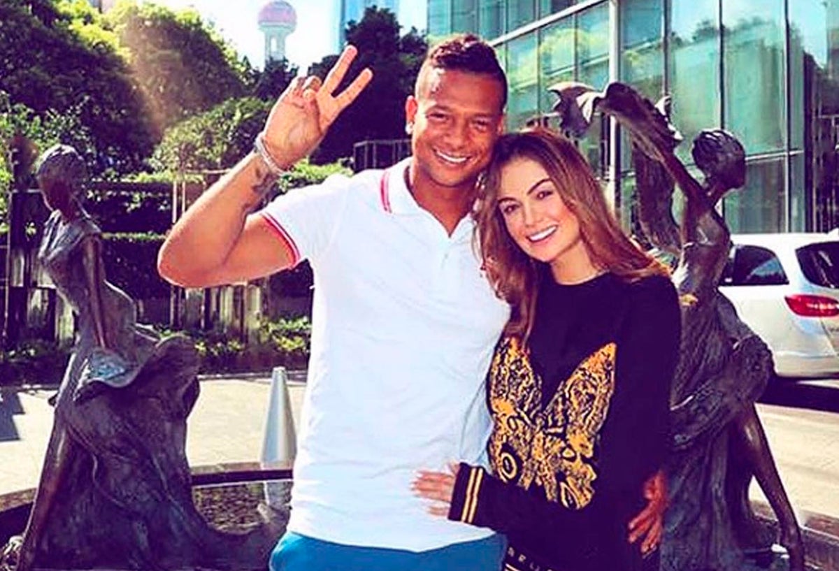 Fredy Guarín y Sara Uribe