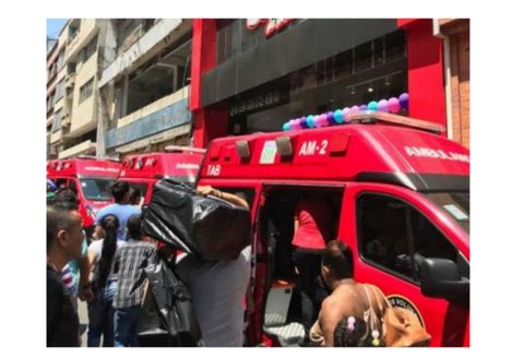 Así se registró el ataque con gas pimienta en local de Cali