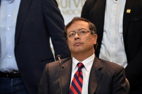 Gustavo Petro, en el Senado