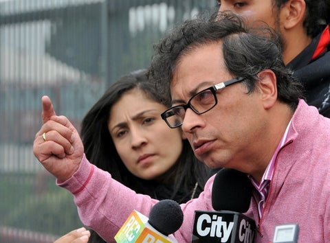 EX alcalde de Bogotá, Gustavo Petro