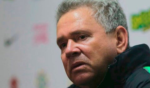 Hernán Darío Herrera, técnico interino de Atlético Nacional