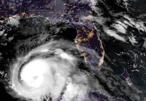 Huracán en el Pacífico