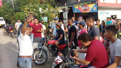 Habitantes del corregimiento de Minca