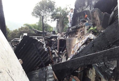 Incendio en Bucaramanga