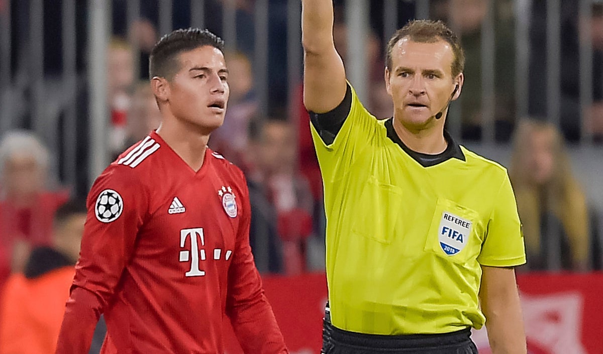 James Rodríguez amonestado
