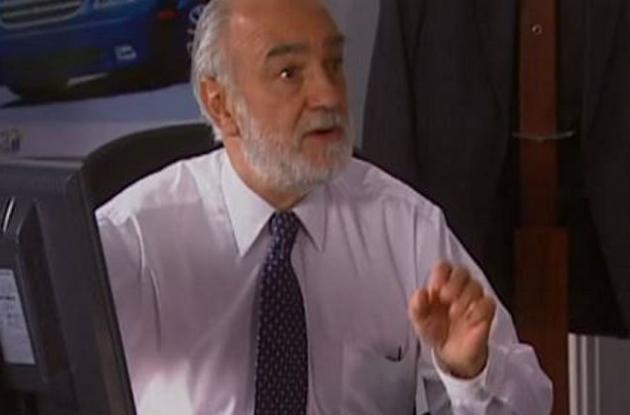 Javier Gnecco en una producción de RCN Televisión