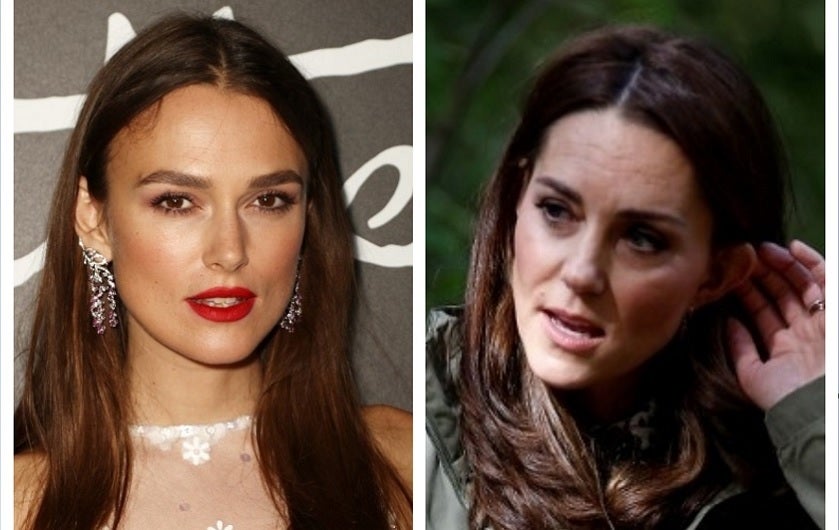 Keira Knightley y Kate Middleton