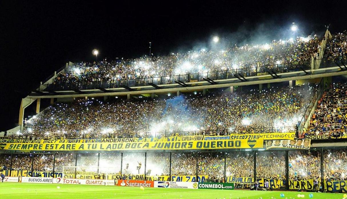 La Bombonera, estadio de Boca Juniors en Buenos Aires