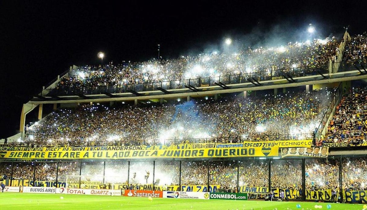 La Bombonera, estadio de Boca Juniors en Buenos Aires