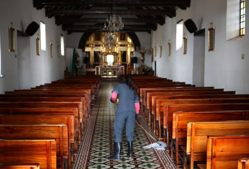Interior de la Iglesia San Bernandino