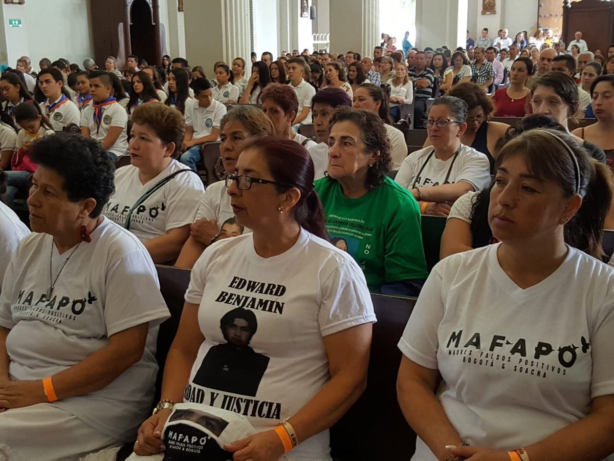 Madre de jóvenes asesinados de Soacha
